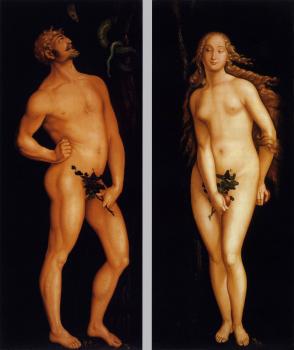 Hans Baldung Grien : Adam and Eve IV